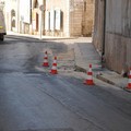 Pendio San Lorenzo chiusa per olio sulla strada