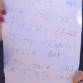 Bigliettini lanciati da Vito Malcangi dal Campanile della Cattedrale di Trani