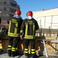 Crolla un solaio durante i lavori all'ex macello di via Canosa: due feriti