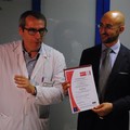 Consegna certificazione Cardiologia Ospedale Bonomo Andria