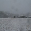 Neve e turisti: lo spettacolo magico di Castel del Monte