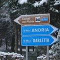 Neve e turisti: lo spettacolo magico di Castel del Monte