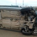 Auto si ribalta sulla Trani-Andria, traffico rallentato
