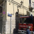 Un fornello incustodito: divampa un incendio in un'abitazione del Centro Storico di Andria