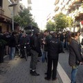 Viale Crispi protesta