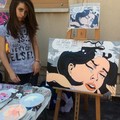Arte e gioia del colore: estemporanea di pittura della "Cafaro"