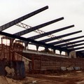 Tribuna coperta dello stadio "Degli Ulivi": trent'anni fa la costruzione per la C2