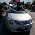 Auto distrutta