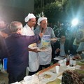 Il Sindaco Giorgino tra i fornelli di Capurso: maccheroncini e secondo posto