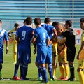 Fidelis Andria - Brindisi: gli azzurri vincono 4-3 il derby
