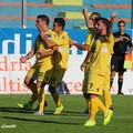 Fidelis Andria - Brindisi: gli azzurri vincono 4-3 il derby