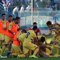 Fidelis Andria - Brindisi: gli azzurri vincono 4-3 il derby