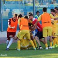 Fidelis Andria - Brindisi: gli azzurri vincono 4-3 il derby