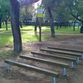 Palestra Verde nuovi attrezzi pineta andria