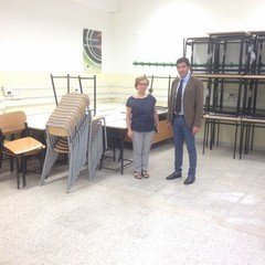 Corrado e la Preside Terrone