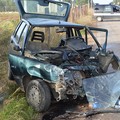 Scontro frontale sulla "Andria-Bisceglie": due feriti