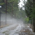 Bomba d'acqua a Castel del Monte - Le immagini