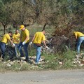 Via Vecchia Spinazzola, Legambiente puliamo il mondo