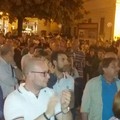 Regionali 2015, primo comizio in piazza a Canosa per Papagna