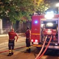 Incendio viale Ovidio Andria