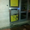 Bancomat assaltato in via Aldo Moro alla Posta
