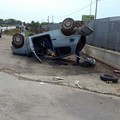 Incidente SS93 tre coratini feriti
