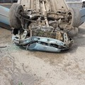 Incidente SS93 tre coratini feriti