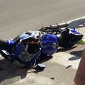 Incidente auto moto viale Virgilio Andria