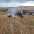 Incendio Castel del Monte intervento Misericordia
