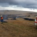 Incendio Castel del Monte intervento Misericordia
