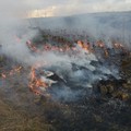 Incendio Castel del Monte intervento Misericordia