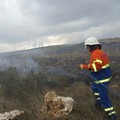 Incendio Castel del Monte intervento Misericordia