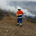 Incendio Castel del Monte intervento Misericordia