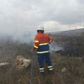 Incendio Castel del Monte intervento Misericordia