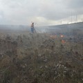 Incendio Castel del Monte intervento Misericordia
