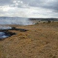 Incendio Castel del Monte intervento Misericordia