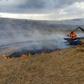 Incendio Castel del Monte intervento Misericordia