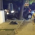 Auto contro albero a Trani, due morti