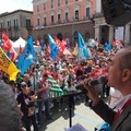 Protesta "Buona Scuola" a Bari
