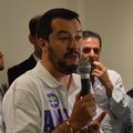 Salvini ad Andria e proteste