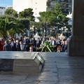 Unità Forze Armate, corona di alloro al Monumento dei Caduti