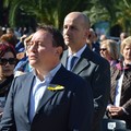 Unità Forze Armate, corona di alloro al Monumento dei Caduti