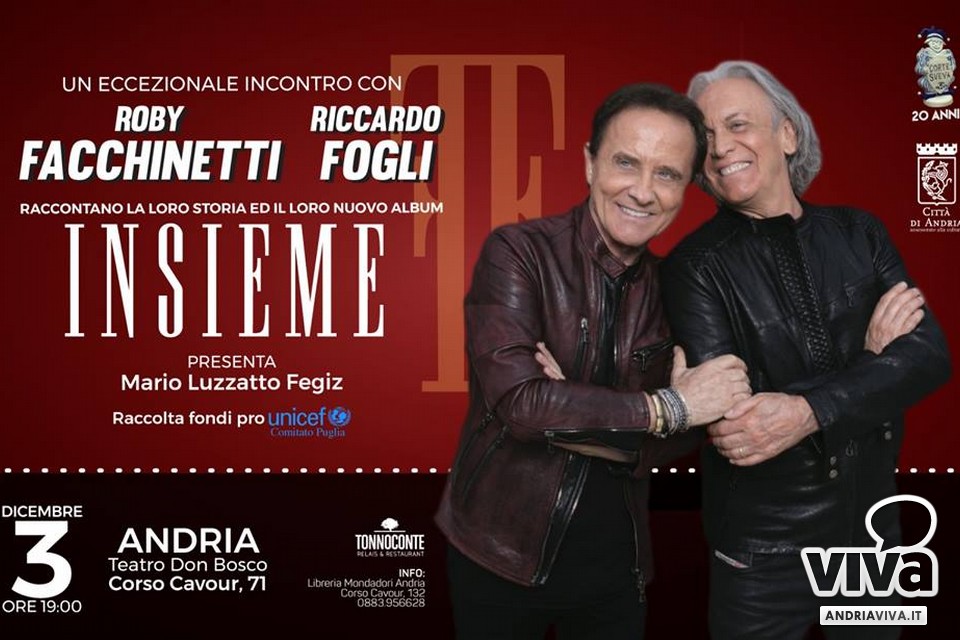 Facchinetti e Fogli ad Andria
