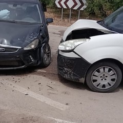 Incidente sulla ex sp 231 all'altezza di Montegrosso