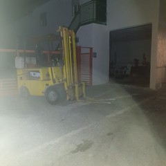 Sfuma tentativo di furto all'interno di un opificio industriale nei pressi di via Canosa