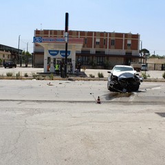 scontro frontale sulla S.P. 2