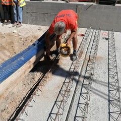 lavori interramento ferroviario Andria