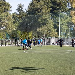 Degrado del campo di calcetto comunale