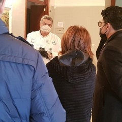 Sindaco Bruno ed il Presidente del consiglio Vurchio visitano il Borgo di Montegrosso