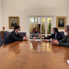 incontro istituzionale a Palazzo di Città